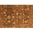 thumbnail image 1 of Ahgly Company Indoor Rectangle Abstract Orange Modern Area Rugs, 8' x 12', 1 of 4