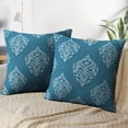 thumbnail image 3 of LALILO Throw Pillow Covers Damask Elegant Luxury And With Shadows Cushion Cover 18" x 18", 1759 Pack, 3 of 6