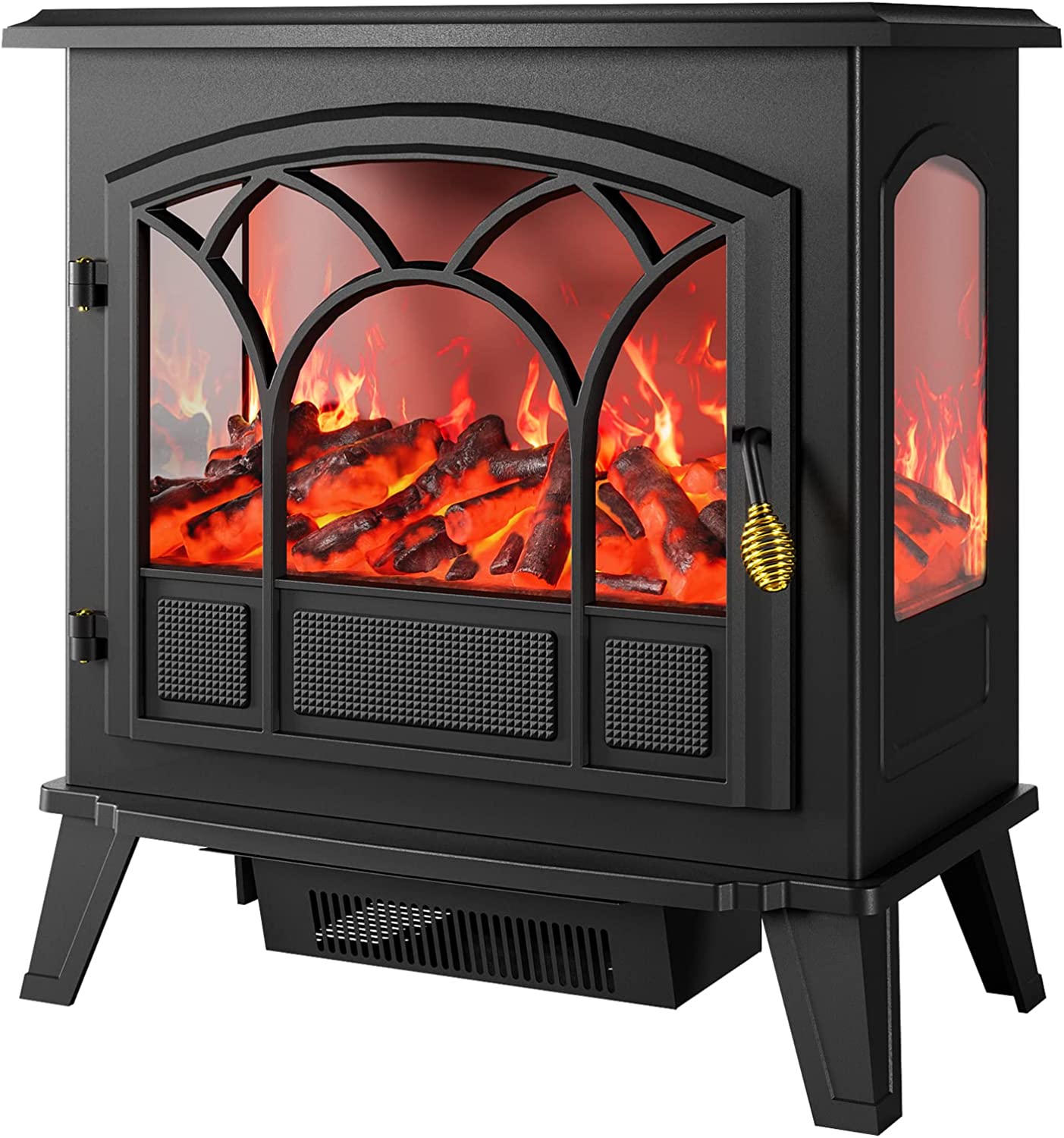Electric Fireplace Space Heater Freestanding Stove Overheating