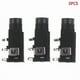 thumbnail image 2 of 3pcs/lot 6.35mm Jack Stereo Female Socket Connector Audio Adapter 4pin Banmo, 2 of 4