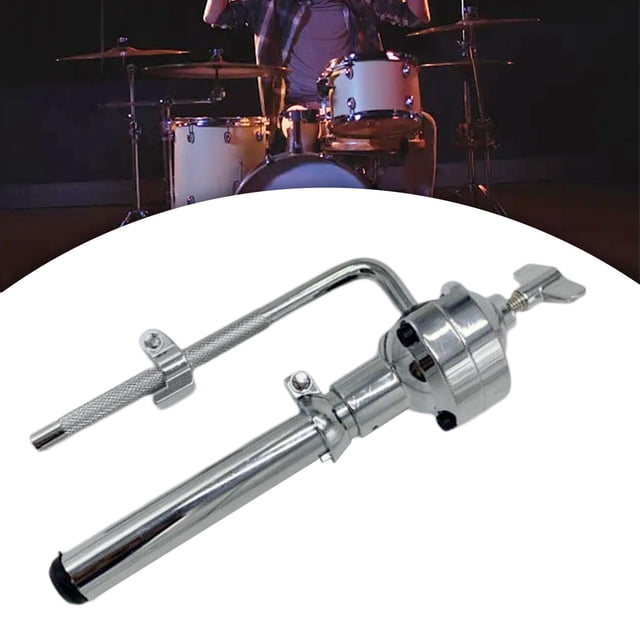 Drum Hardware Soporte de montaje de percusión, soporte de tambor de tom, soporte de soporte de soporte de tom único duradero para reproductor de Varilla Corta