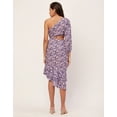 thumbnail image 4 of Moomaya One Shoulder Ruffle Dress, Printed High Low Summer Dresses For Women, 4 of 8