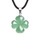 thumbnail image 1 of Collar iStone, trébol de cuatro hojas, aventurina verde, San Patricio, 1 of 8