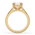 thumbnail image 4 of 1 to 3 Carat Cushion Cut E VS1 Lab Grown Diamond Engagement Ring 14K Gold, 4 of 4