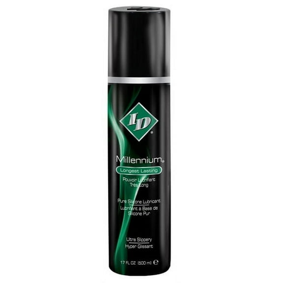 ID Millennium Silicone Based Personal Lubricant, 17 oz,Water Based,Gel
