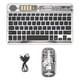 thumbnail image 2 of Teclado Transparente Combo de Mouse de Teclado Mecánico Intercambiable en Caliente con Teclas Transparentes Teclado Mecánico para Juegos con Luz de Respiración de Siete ANGGREK Otros, 2 of 8