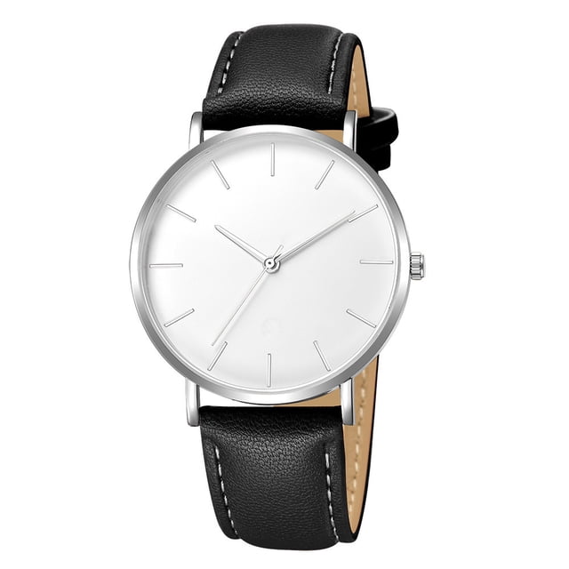 Reloj de cuarzo para hombre, relojes de moda para hombre, fecha, caja de aleación, cuero sintético, reloj analógico de cuarzo deportivo, reloj para hombre