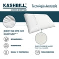 thumbnail image 5 of Almohada Kashbill Memory Foam con AirFlow, Hipoalergénica, Antibacterial y Suave - Adaptable y Transpirable para un Mejor Descanso 60x40, 5 of 5
