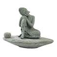 thumbnail image 3 of Escultura decorativa de Buda para quemador de incienso, ideal para mueble de meditación en casa de campo., 3 of 7