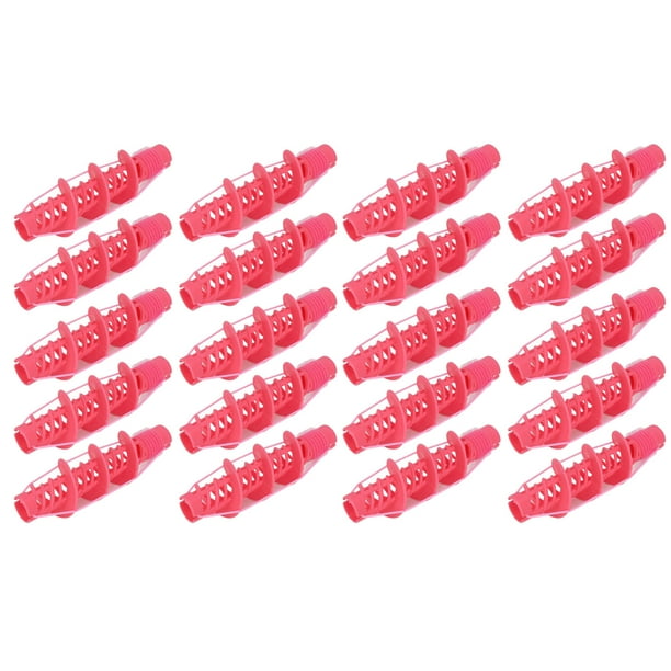Rizadores de pelo de plástico NikouMX 20 PCS Rulos de peluquería