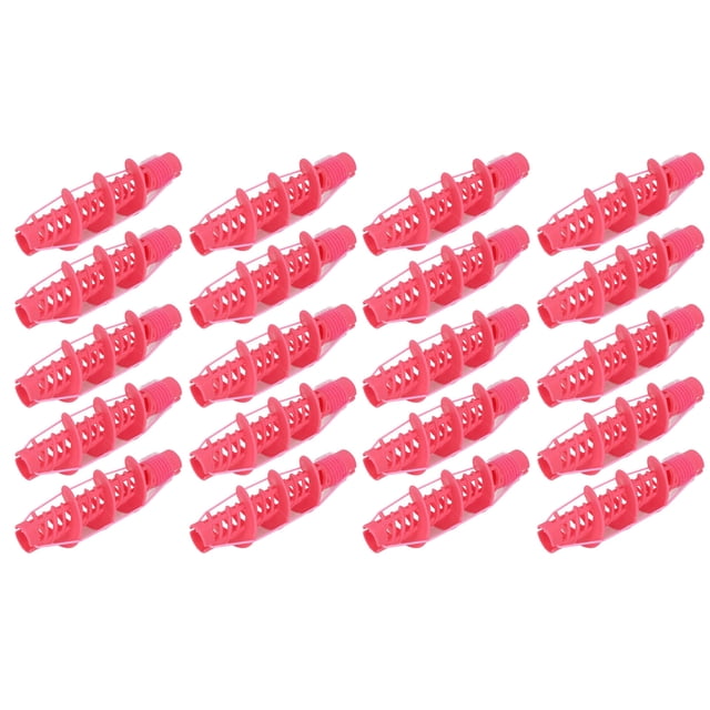 Rizadores de pelo de plástico NikouMX 20 PCS Rulos de peluquería