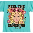 thumbnail image 3 of Barbie - Feel The Sunshine - Girls Fitted Short Sleeve Graphic T-Shirt, 3 of 5