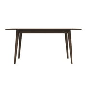 Verona Modern Style Solid Wood Walnut Rectangular Kitchen&Dining Room Table