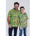 thumbnail image 4 of SpongeBob SquarePants Matching Family Hawaiian Button Down Shirt Toddler to Big Kid, 4 of 5