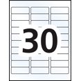 thumbnail image 4 of Avery Rectangle Clear Labels with Easy Peel, 1" x 2⅝", Permanent Adhesive, for Laser/Inkjet Printers - 7666, 4 of 4