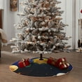 thumbnail image 4 of Balery Solar System Printed Christmas Tree Skirt , Merry Christmas Party Christmas Tree Decoration,Adjustable Tree Skirt-30", 4 of 6