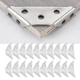thumbnail image 1 of Attelle d'Angle, Connecteur d'Angle en Acier Inoxydable pour Étagère, 1 of 8