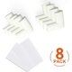 thumbnail image 2 of Protector de esquinas para bebés, protectores de espuma de goma en forma de U con cinta de seguridad para muebles, amplia aplicación para bordes y esquinas afilados (diseño adaptable), 2 of 5