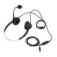 thumbnail image 3 of Customer Service Headset Noise Cancelling RJ9 Connector Binaural Wired Telephone Headphones with Microphone, 3 of 5