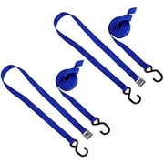NRS J-Hook Tie-Down Straps 6' Pair Blue