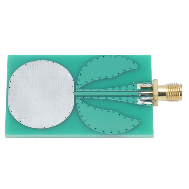 Module d'Antenne UWB Directionnel à Gain Élevé avec Connecteur Femelle SMA, Gamme de Fréquence 3-6.5GHz, Matériau PCB pour Positionnement UWB, Navigation GPS, Systèmes WiFi et de Communication, Impédance 50, Vertical