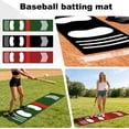 thumbnail image 2 of Non‑Slip Shock‑Absorbent Softball Batting Pad, Anti‑Mite Wear‑Resistant Baseball Hitting Mat, Outdoor Stable Training Mat for All‑Weather Batting Practice and Exercise, 2 of 6