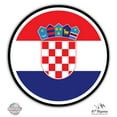 thumbnail image 1 of Croatia Flag - 12" Vinyl Sticker Waterproof Decal, 1 of 1