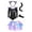 d-503Black200, variant on MEZZALL Halloween Themed Girls Outfit For Party And Festive Dress Up Cute For Toddlers And Kids Girls Dress Up Attire Soft Clothes Sets