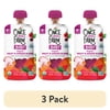 (3 pack) Once Upon a Farm Apple, Carrot and Beet Organic Baby Food Pouch, 3.2oz