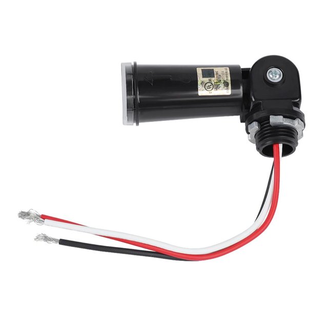 Interruptor Fotoeléctrico De Encendido/Apagado Automático Con Control De Sensor De Luz Led De 120 V Para Lámparas De Exterior Sweethay EL007680-00