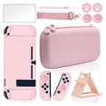 thumbnail image 4 of Carrying Case Set for Nintendo Switch, Cute Cherry Blossoms Portable Protective Carry Bag for Nintendo Switch Lite Controller & Accessories (Switch Oled , Pink), 4 of 9