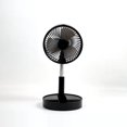 thumbnail image 1 of Ventilador eléctrico pequeño con carga USB para dormitorio, silencioso, portátil, mini ventilador de escritorio, plegable, retráctil, moderno y práctico, 1 of 1