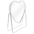 thumbnail image 5 of White PP Material Swivel Makeup Mirror with Stable Frame for Home Use Perfect 7.5 Inch, 5 of 5
