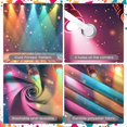 thumbnail image 3 of Colorful Lights Stage Lighting Banner Starry Design Concert Display Multicolor Beams Sparkling Effect Party Backdrop for Stage Performance Concert Event Music Festival, 3 of 8