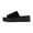 Black, variant on Cushionaire Women's Pim Knit Platform Sandal with +Memory Foam