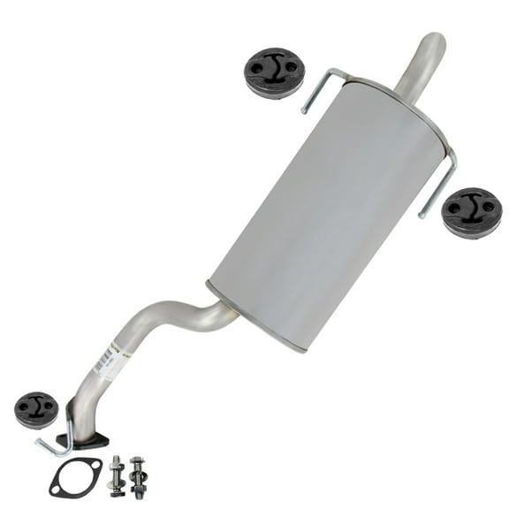 Stainless Steel Exhaust Rear Muffler Fits 2000-2004 Subaru Legacy | 2000 & 2004 Subaru Outback 2.5L - Direct Fit