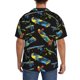 thumbnail image 3 of Balery Colorful Skateboard Camisa Casual de Manga Corta con Botones para Hombre, Texturizada, Estilo Cubano, para Playa, Verano-XX-Large, 3 of 5