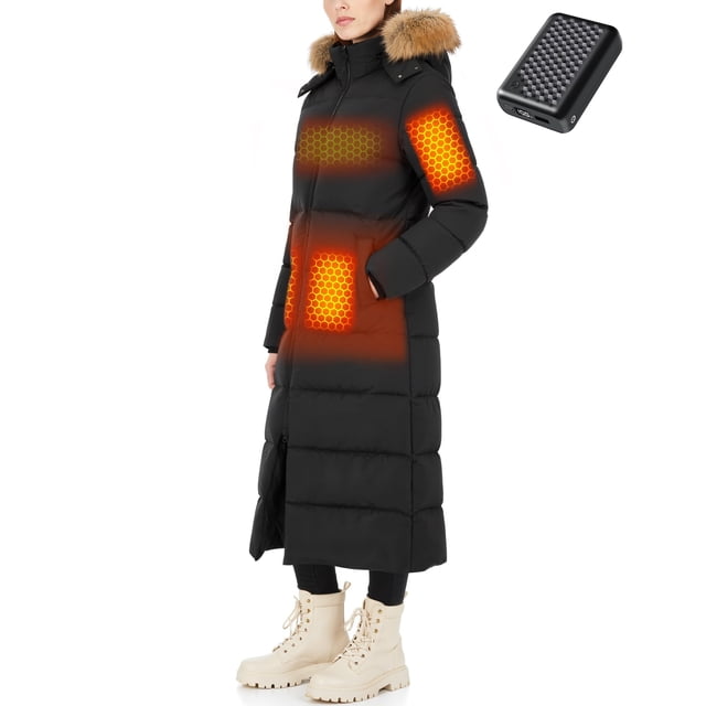 Chaqueta térmica Wulcea Graphene HeatMaster Winter Warm para mujer