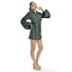 thumbnail image 2 of Blusa larga con manga globo y cinturón Roman Fashion/Juvenil, 10801 (Verde militar) verde oscuro G, 2 of 6