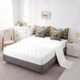 thumbnail image 6 of Homewish Wild Animal Bear 7-Piece Bedding Comforter Set,Natural Landscape King Bedding Sets,Green Blue Brown Bed Sheets For Boys Kids,Ultra Soft Home Decor Reversible, 6 of 9