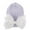 Sky Blue, variant on Hjtefg Baby Bow Knot Turban Hat, Toddler Hat Head Wrap Cap, Comfortable Kids' Headwear, Double-Layer Thickened Cap, Bow-Adorned Baby Headwear,Color: Purple Size: 0-3 Months