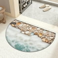 thumbnail image 6 of Tuvgenk Indoor Entrance Floor Mats Non Slip Area Rug Washable Semicircle Area Rug 24 X 16 inch, 6 of 6