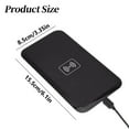 thumbnail image 3 of Liquidation! DomFun Plaque de Charge Sans Fil Mince Tapis de Chargement pour Noir 10w, 3 of 4