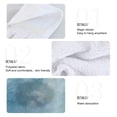 thumbnail image 5 of 2PCS Velcro Hangable Hand Towels Quick-Drying Hanging Kitchen Towels for Kitchen & Bathroom Watercolor Blue Butterflies, 5 of 7