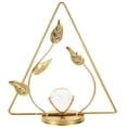 thumbnail image 2 of Golden Leaves Decoration Leaf Sculpture for Indoor Environment Iron and Crystal Ornament 1Pcs, 2 of 5