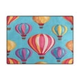 thumbnail image 2 of Ryvnso Hot Air Balloon Area Floor Rugs Soft Non-Slip Large Mats Nursery Carpets 63" x 48", 2 of 7