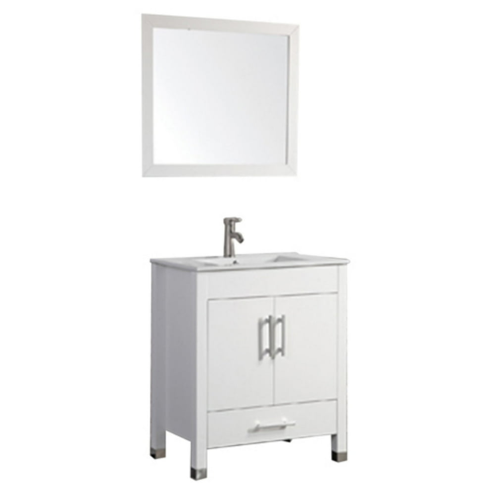 MTD Vanities Monaco 30 in. Single Sink Bathroom Vanity Set Walmart