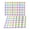 4pcs Placemats, variant on TETOU Linen Table Runner and Placemat Set Colorful Buffalo Plaid Non Slip Heat-Resistant for Kitchen Dining Table Home Decoration