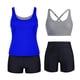 thumbnail image 2 of Trajes de baño para mujer, moda de primavera para mujer, conjunto de bikini de color liso, trajes de baño para mujer, trajes de baño para mujer, traje de baño para mujer, trajes de baño de moda de pla, 2 of 9
