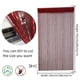 thumbnail image 3 of Cortina decorativa con forma de cadena para puerta, 100 x 200 cm, color vino tinto, 3 of 8